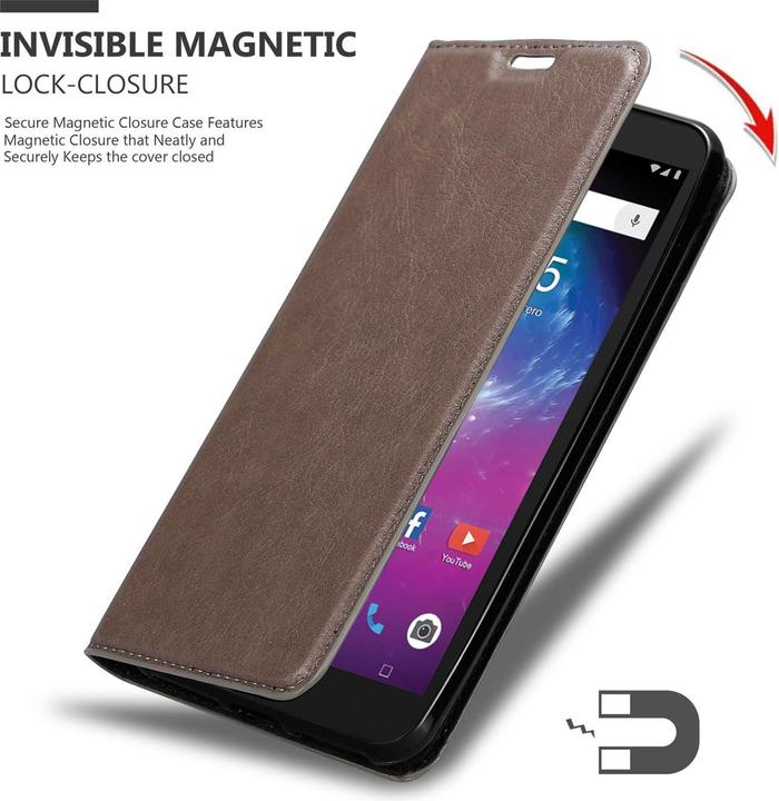 Image du produit Cadorabo Book Couverture magnétique invisible (ZTE Blade L8)
