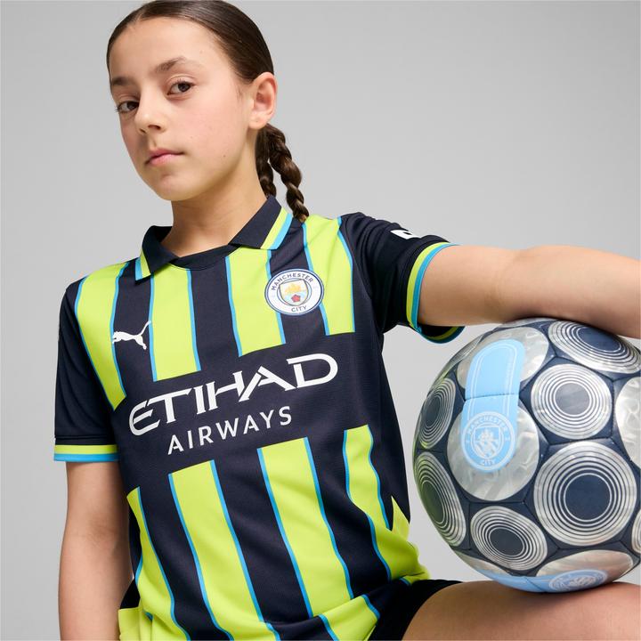 Actual product image Puma MCFC Away Jersey Replica Jr (152)