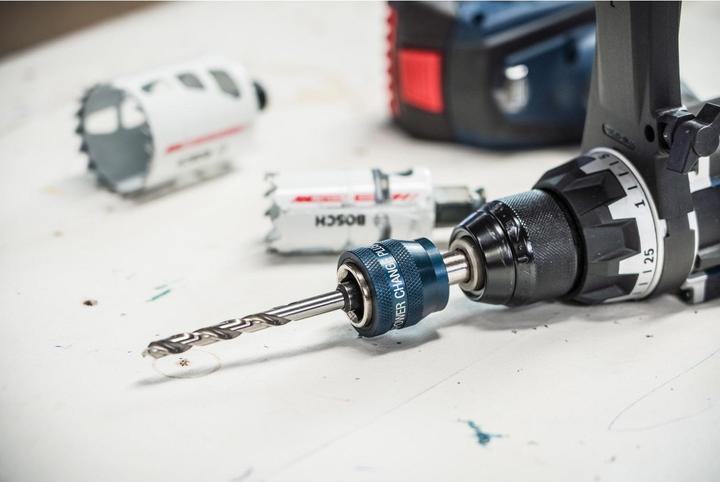Produktbild Bosch Professional Zubehör Aufnahmeschaft "Power Change" - SDS-plus - mit Zentrierbohrer (7.15 Millimeter)