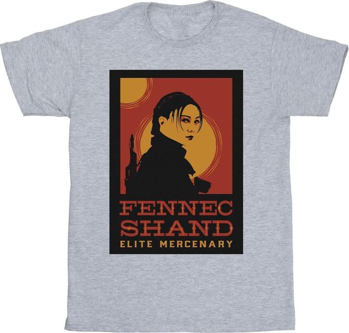Immagine prodotto Star Wars The Book Of Boba Fett Elite Mercenary Fennec Maglietta Uomo (XL)