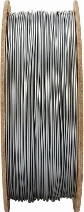 Actual product image Polymaker PolyLite PETG Silver 1.75mm 1kg (PETG, 1.75 mm, 1000 g, Silver)