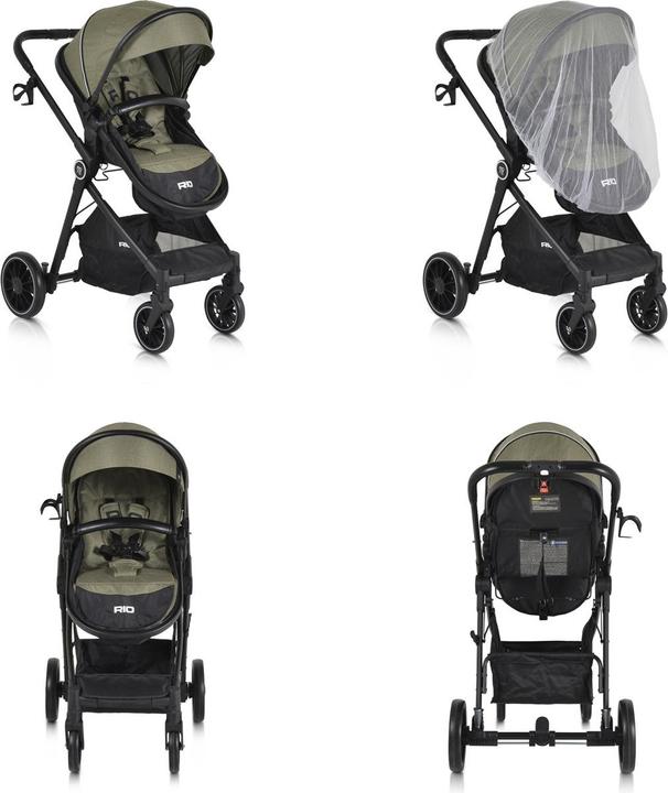 Produktbild Moni Kombikinderwagen 2 in 1 Rio 22 kg