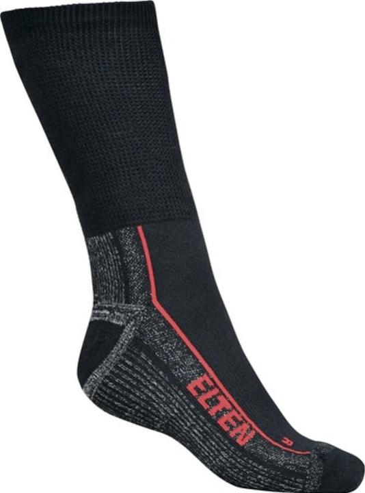 Immagine prodotto Elten Calzini funzionali Calzini Perfect Fit ESD (Carbonio) Taglia 35-38 nero/grigio (Confezione singola, 35 - 38)