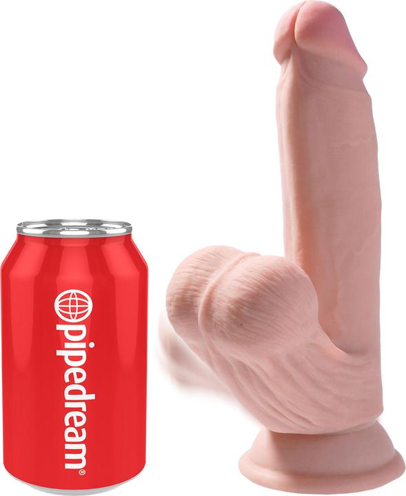 Productafbeelding Pipedream Natuurlijke dildo met swingende testikels