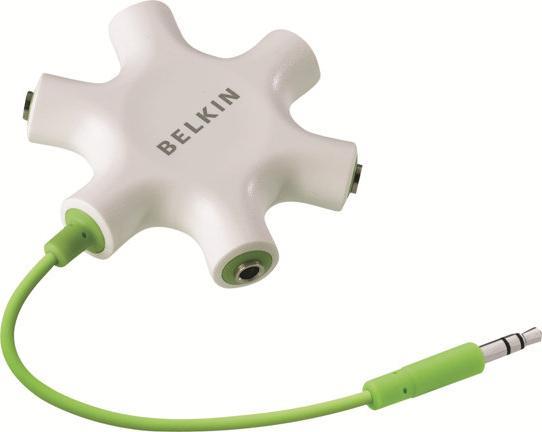 Produktbild Belkin Rockstar 5x Jack Distributor (Kopfhörer-Splitter)