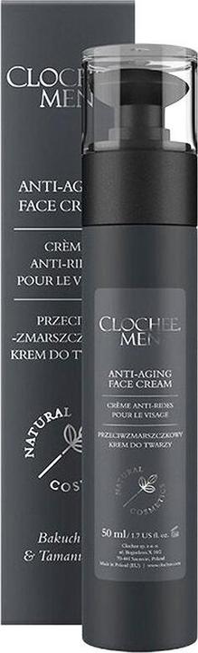 Clochee Men Anti-aging Face Cream Przeciwzmarszczkowy Krem Do Twarzy 50ml (M) (50 ml, 24h Creme)