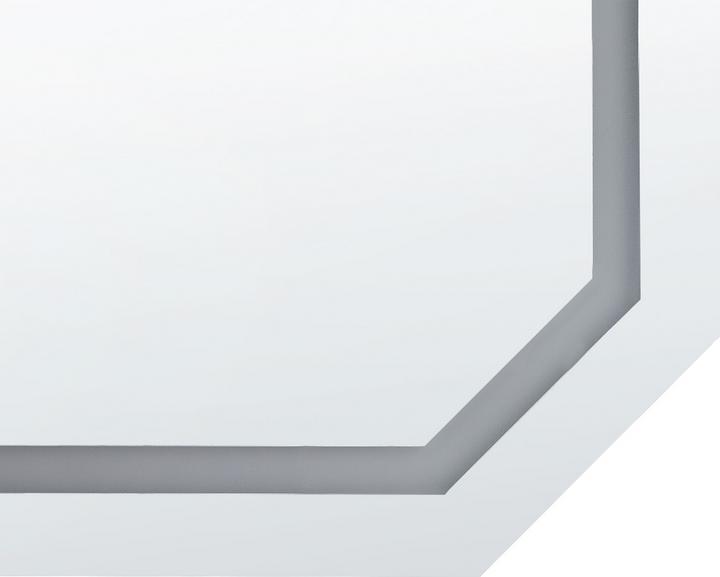 Immagine prodotto Beliani Specchio da bagno con illuminazione LED ottagonale 120 x 60 cm LOCMARIAQUER (120 x 60 cm)