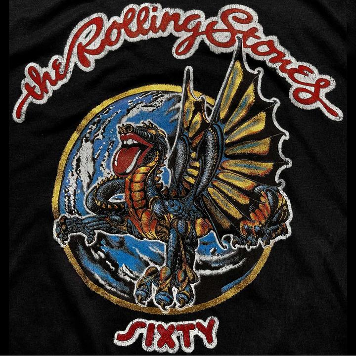 Produktbild The Rolling Stones Sixty Dragon Globe TShirt (3XL)