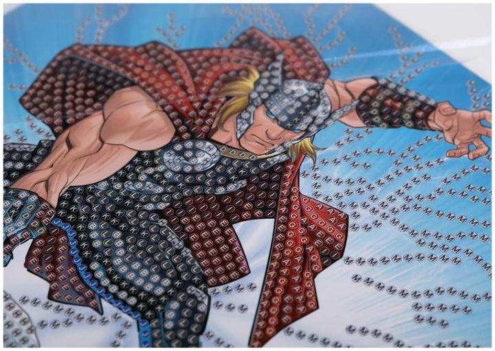 Immagine prodotto Craft Buddy Thor, carta 18x18cm Crystal Art