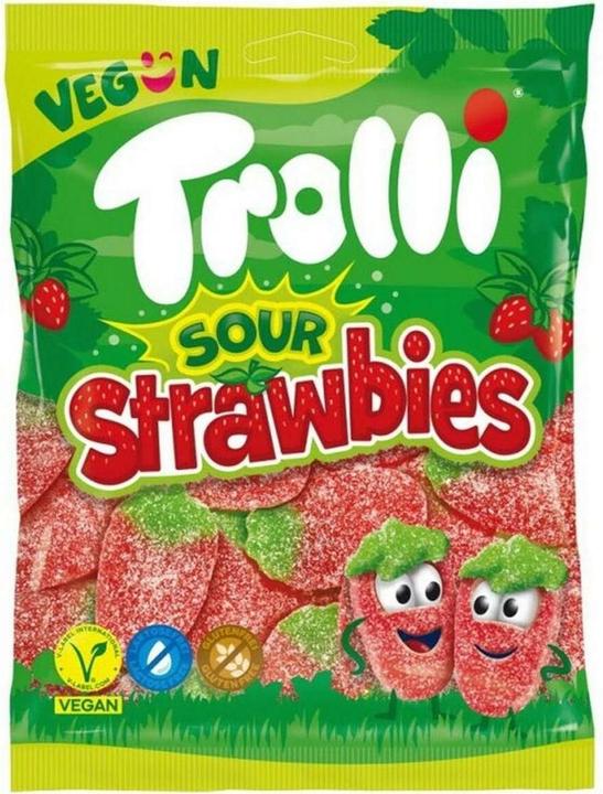 Image du produit Trolli Sour Strawbies (1 pcs, 181 g)