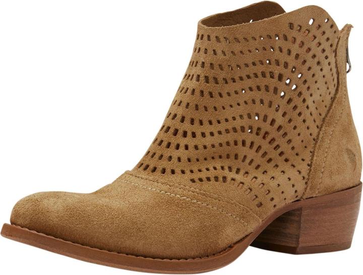 Felmini Die Felmini-Stiefelette aus weichem Leder, besticht durch ihr schönes Stanzmuster. Diese Stiefelette