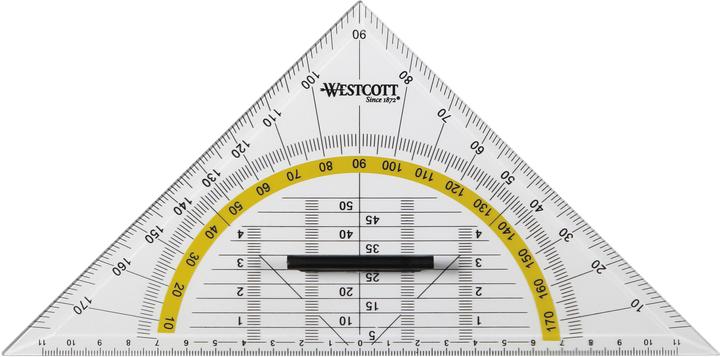 Actual product image Westcott Set square (220 mm)