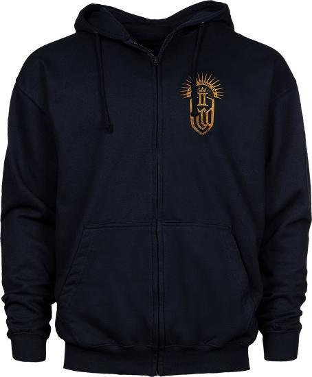 Immagine prodotto Dpi Merchandising KCD II Felpa con cappuccio e zip ""Temporary Keyart"" Navy (M)