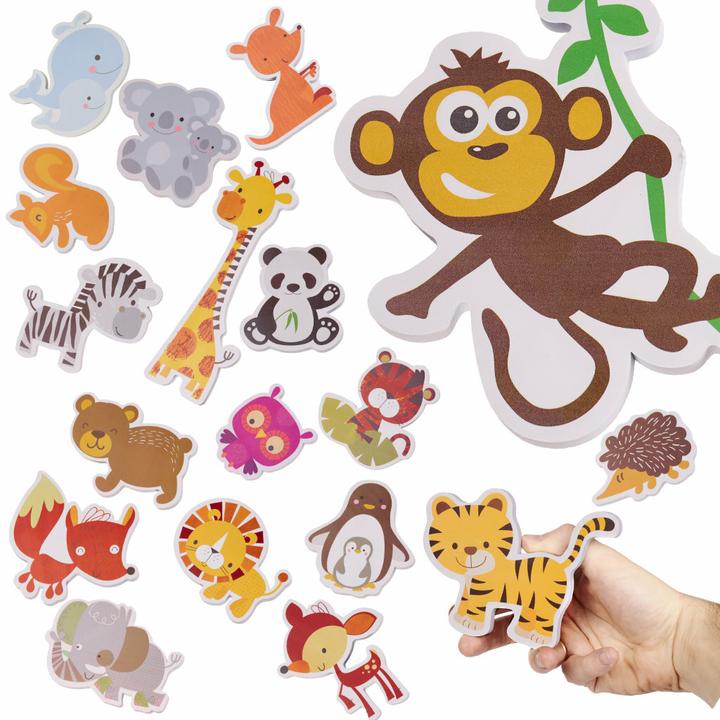 Actual product image Ikonka Foam bath animals
