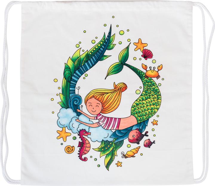 Produktbild Knorr Prandell Bastelset Sportbeutel und Schlampermäppchen "Mermaid"