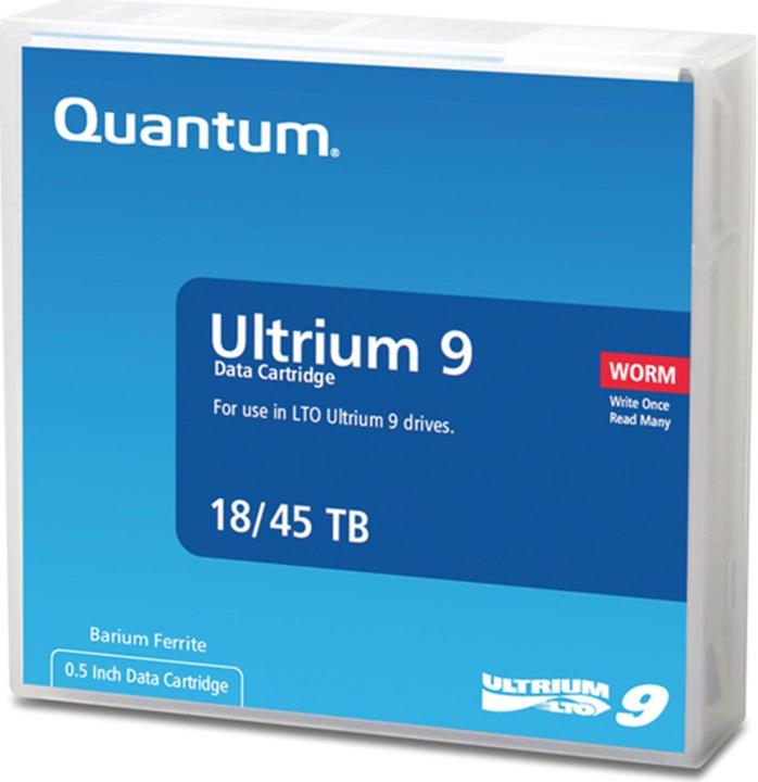 Quantum Cartouche De Données Lto-9 Worm (LTO-9 Ultrium, 18000 Go)