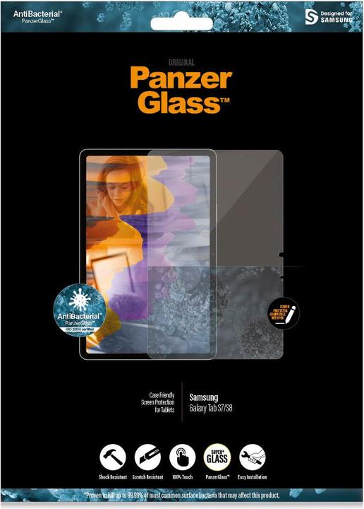 Actual product image PanzerGlass Case Friendly (1 Piece, Galaxy Tab S8)