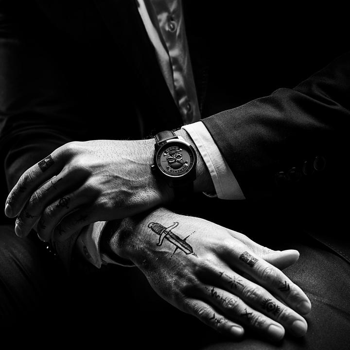 Actual product image Lucleon Memento Mori (Analogue wristwatch, 42 mm)