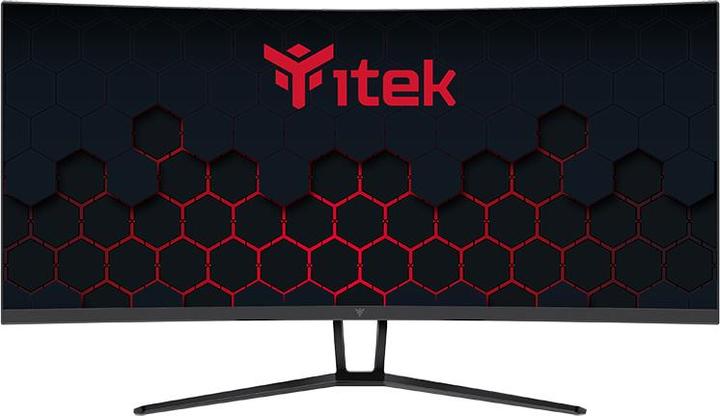 Actual product image Itek Ecran incurvé 34" GGC WQHD (Noir) 180Hz (3440 x 1440 pixels, 34")