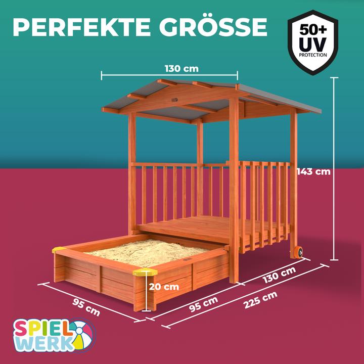 Produktbild Spielwerk Merle mit Sonnendach