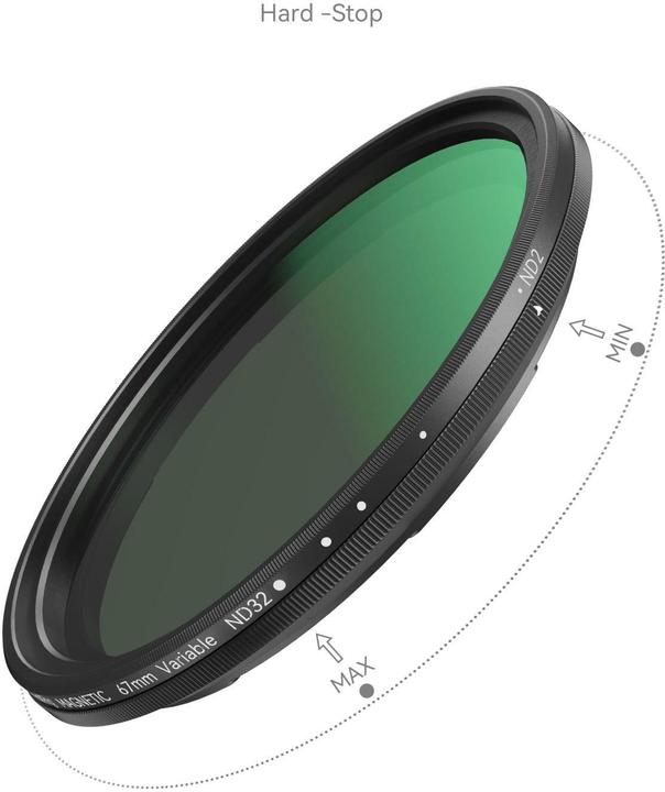 Actual product image SmallRig 5-in-1 Attachable Filter Kit (67 mm, Black Mist Filter)