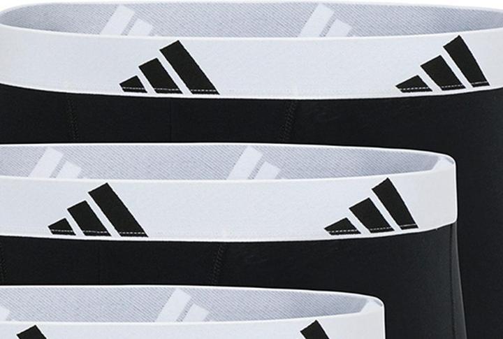Immagine prodotto adidas Confezione da 6 pacchi di pantaloncini lunghi in cotone Active Flex / pantalone (XXL, confezione da 6)