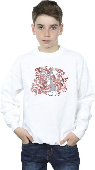 Produktbild Looney Tunes ACME Doodles Bugs Bunny Sweatshirt Jungen (140, 146)