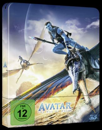 Produktbild Disney Interactive Studios Avatar - Way of Water 3D(+2D)BD+Bonus SB (Blu-ray, 2023, Deutsch, Englisch, Französisch)