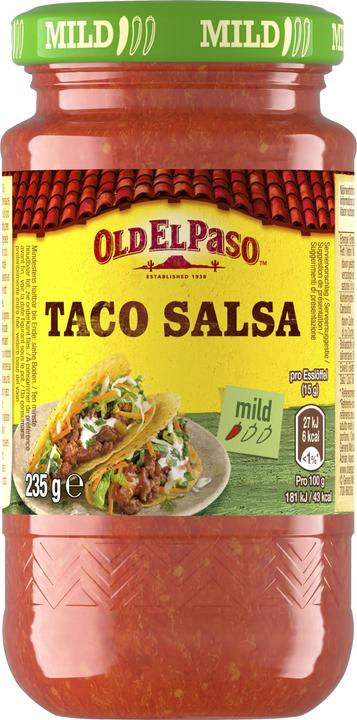 Actual product image Old El Paso Taco Salsa Mild 235 g (235 g)