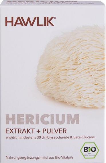 Actual product image Hawlik Hericium extract + powder capsule (60 Piece, Capsules, 58 g)