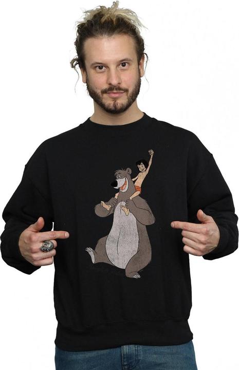 Produktbild Disney Klassisches Mowgli und Baloo Sweatshirt aus Baumwolle (M)