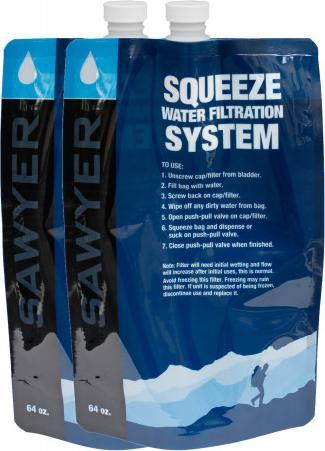 Actual product image Sawyer 2 Litre Squeezable Pouch-Set of 2