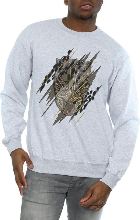 Immagine prodotto Felpa in cotone con testa dorata di Black Panther (3XL)