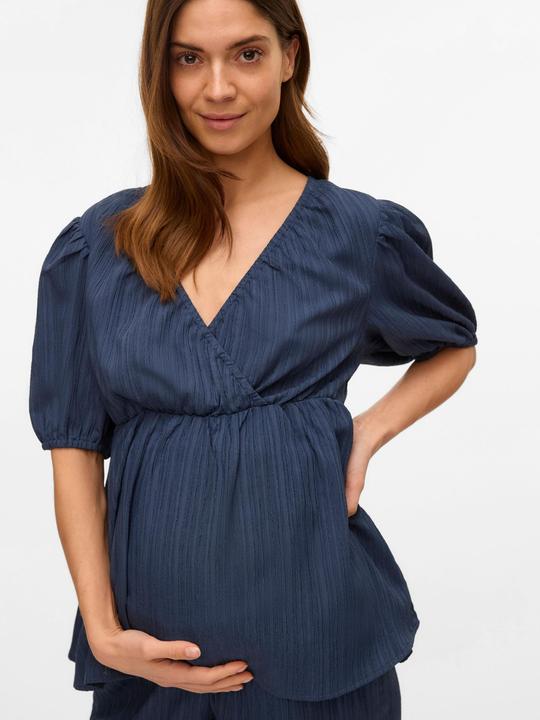 Immagine prodotto Mamalicious Normal geschnitten Rundhals Top Bluse (S)
