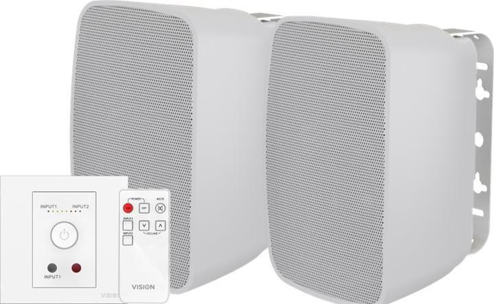 Actual product image Vision Techconnect faceplate audio amplifier (Amplifier)