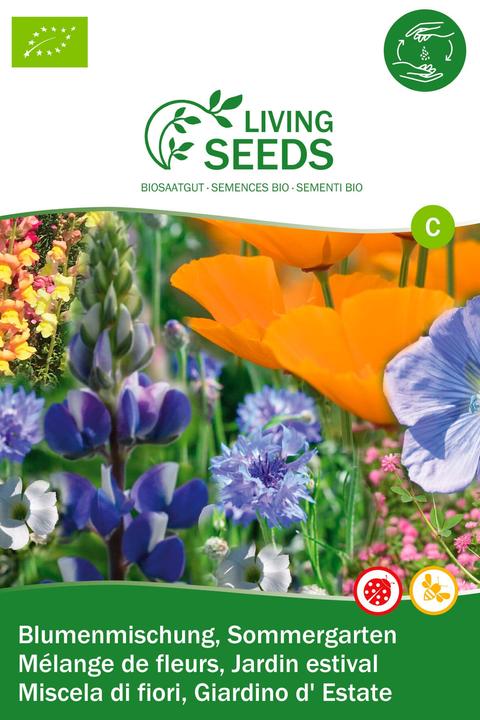 Produktbild Living Seeds Blumenmischung, Sommergarten (Blumenzwiebel)