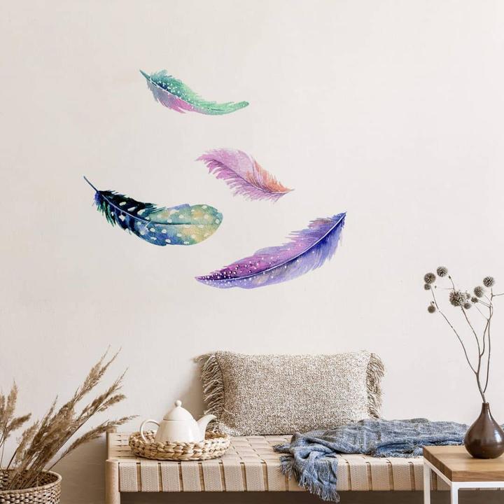 Immagine prodotto Trenddeko Piume ad acquerello 2 (40 x 41 cm)