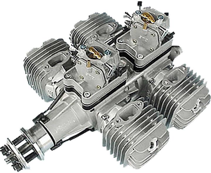 Produktbild DLE Engine DLE Engines DLE 222 4-Zylinder Benzin Motor "Original" mit Inspektion