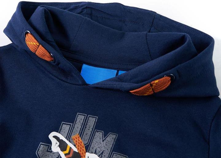 Produktbild VidaXL Kinder-Kapuzenpullover Marineblau 128,Material: 92 (128)