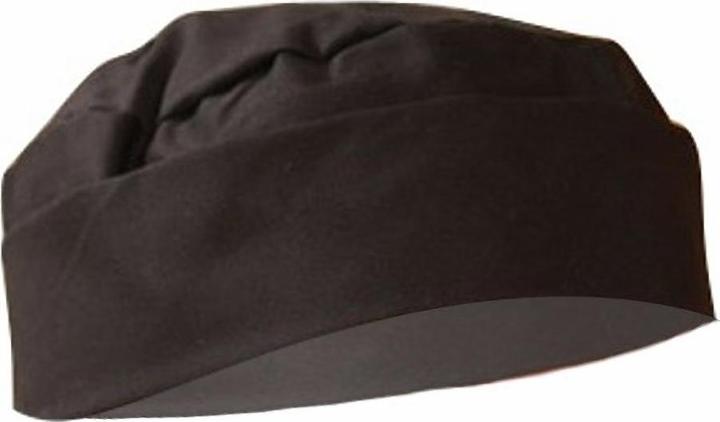 Produktbild Dennys SkullCap Kochmütze Kochkappe schwarz (2 StückPackung)