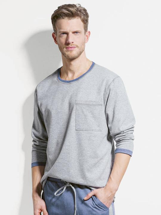 Immagine prodotto ISA Bodywear Camicia a maniche lunghe, collo rotondo (L)