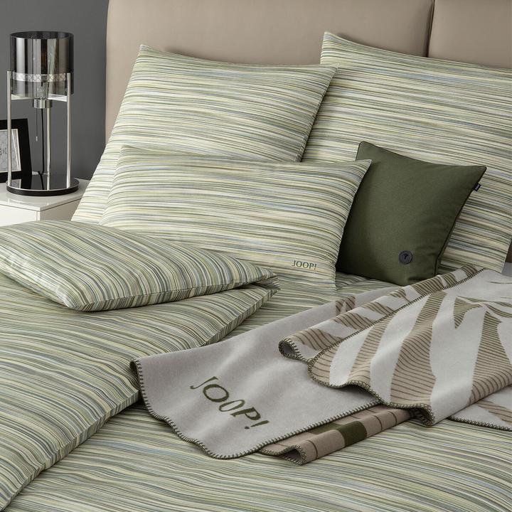 Produktbild Joop! Living JOOP Mako-Satin Bettwäsche Vivid lime (Bettwäsche Set, 200 x 220 cm, 40 x 80 cm)