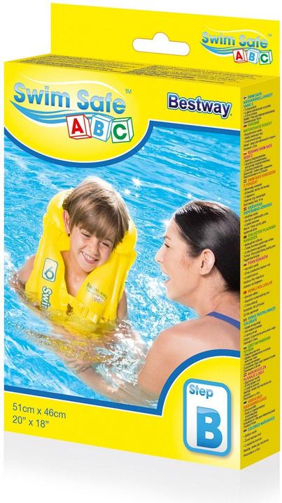 Image du produit Bestway Gilet de sauvetage 3-6 ans Swim Safe Step (Taille unique, 14 - 23 kg)