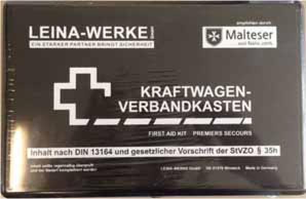 Produktbild Malteser Verbandkasten Standard schwarz (Verbandskasten)