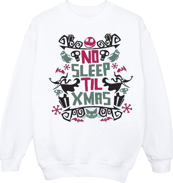 Immagine prodotto Disney The Nightmare Before Christmas No Sleep Til Xmas Felpa Uomo (5XL)