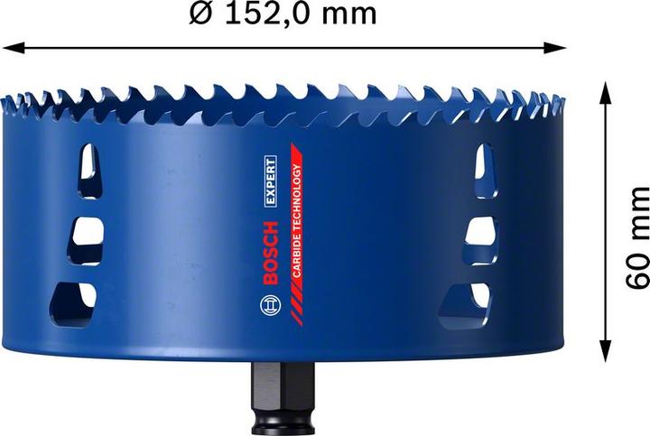Actual product image Bosch Professional Zubehör Expert Tough Material (152 millimetres)