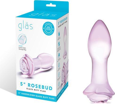 Produktbild Gläs Rosebud Glass Butt Plug