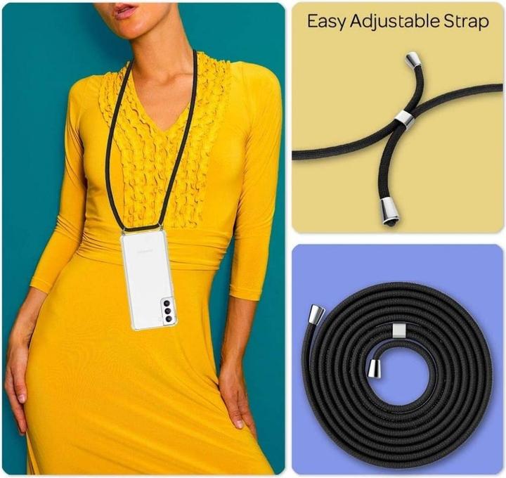 Actual product image Screenguard Samsung Galaxy A41 Loopster Necklace Cover