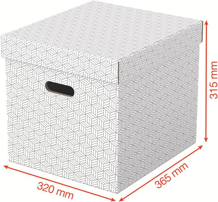Actual product image Esselte HOME - Storage boxes (36.5 x 32 x 31.5 cm)