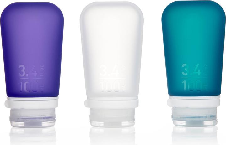 humangear 071103 GoToob+ 3er Pack transp./violett/türkis